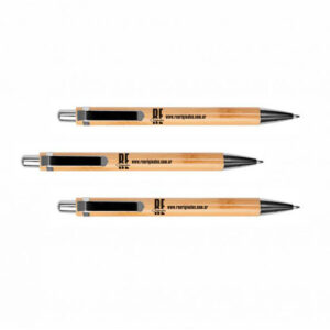 Bolígrafo con cuerpo de bamboo