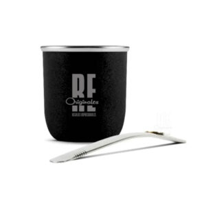 Mate + bombilla de acero inoxidable (25grs)